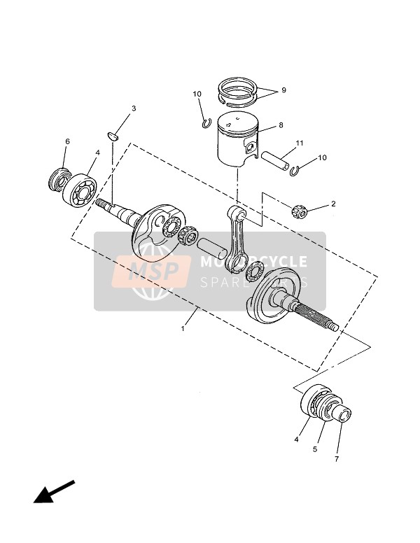 93306205Y600, Brg., Yamaha, 1